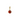 January Charm – Hand-Cut Garnet Glass Birthstone Charm Set in Brass | Threads Worldwide