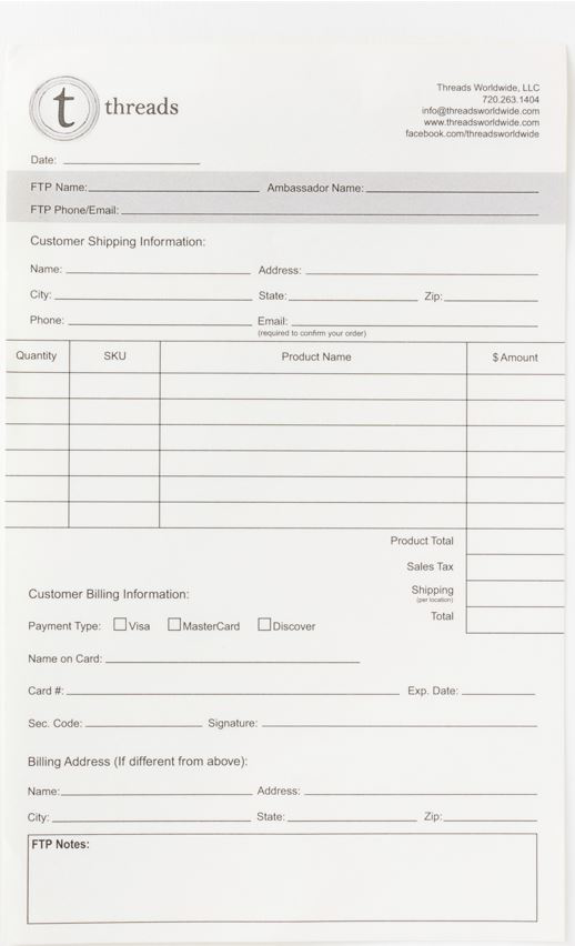 Threads Order Forms - 25 – Threads Worldwide