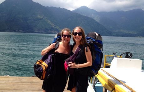 Lindsay & Angela in Guatemala