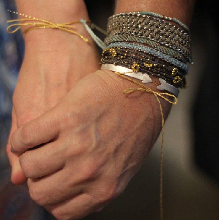 FTPs at the Dream Conference wore gold thread around their wrists as a symbol of sisterhood
