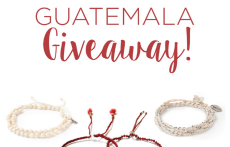 Guatemala arm party giveaway