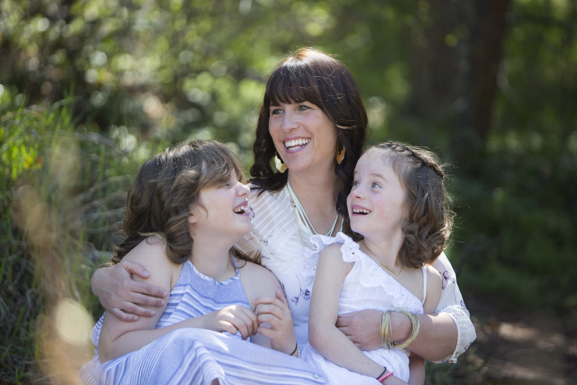 Founder Kara Weigand and her lovely daughters